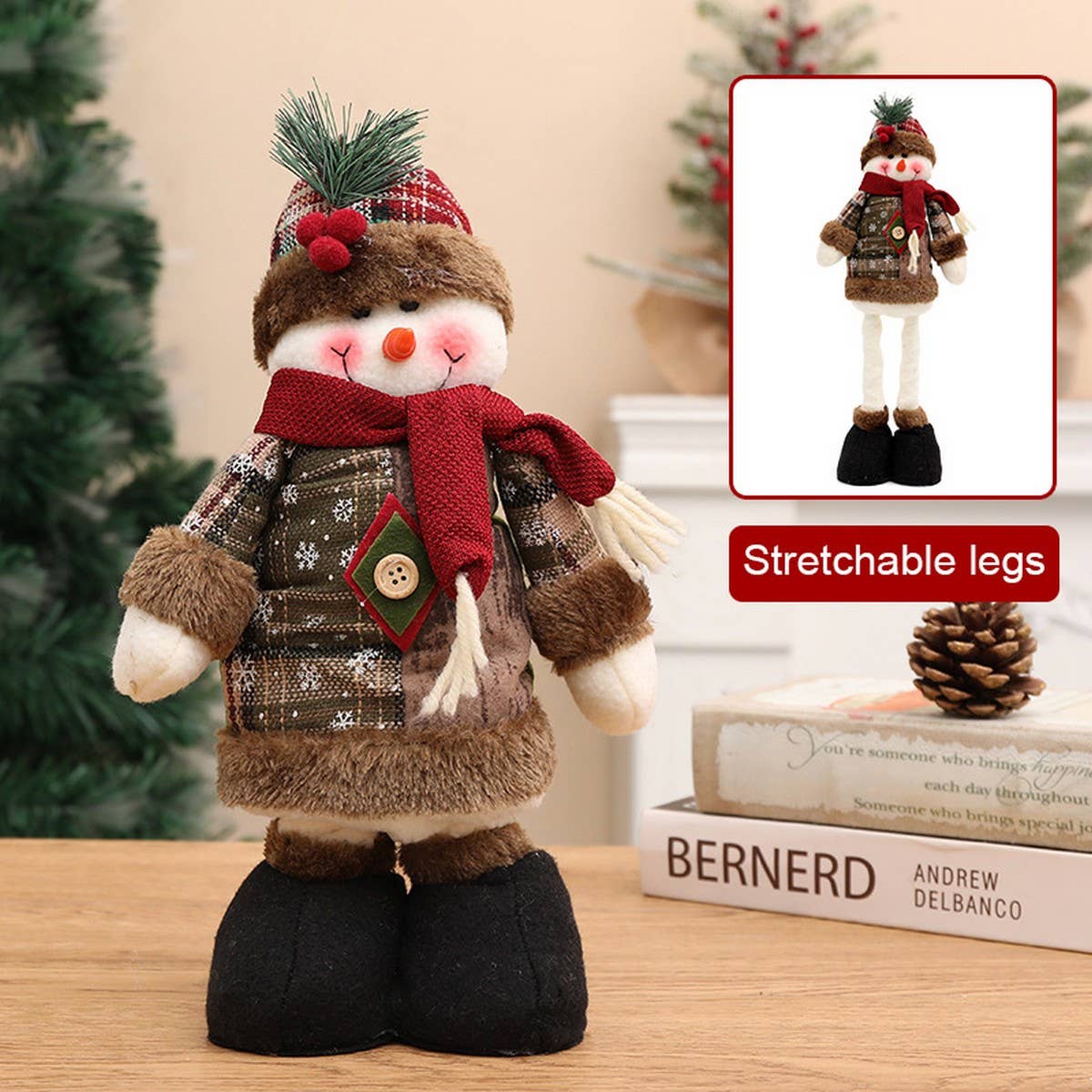 Cwmm9394_Christmas Retro Doll Decoration Ornaments