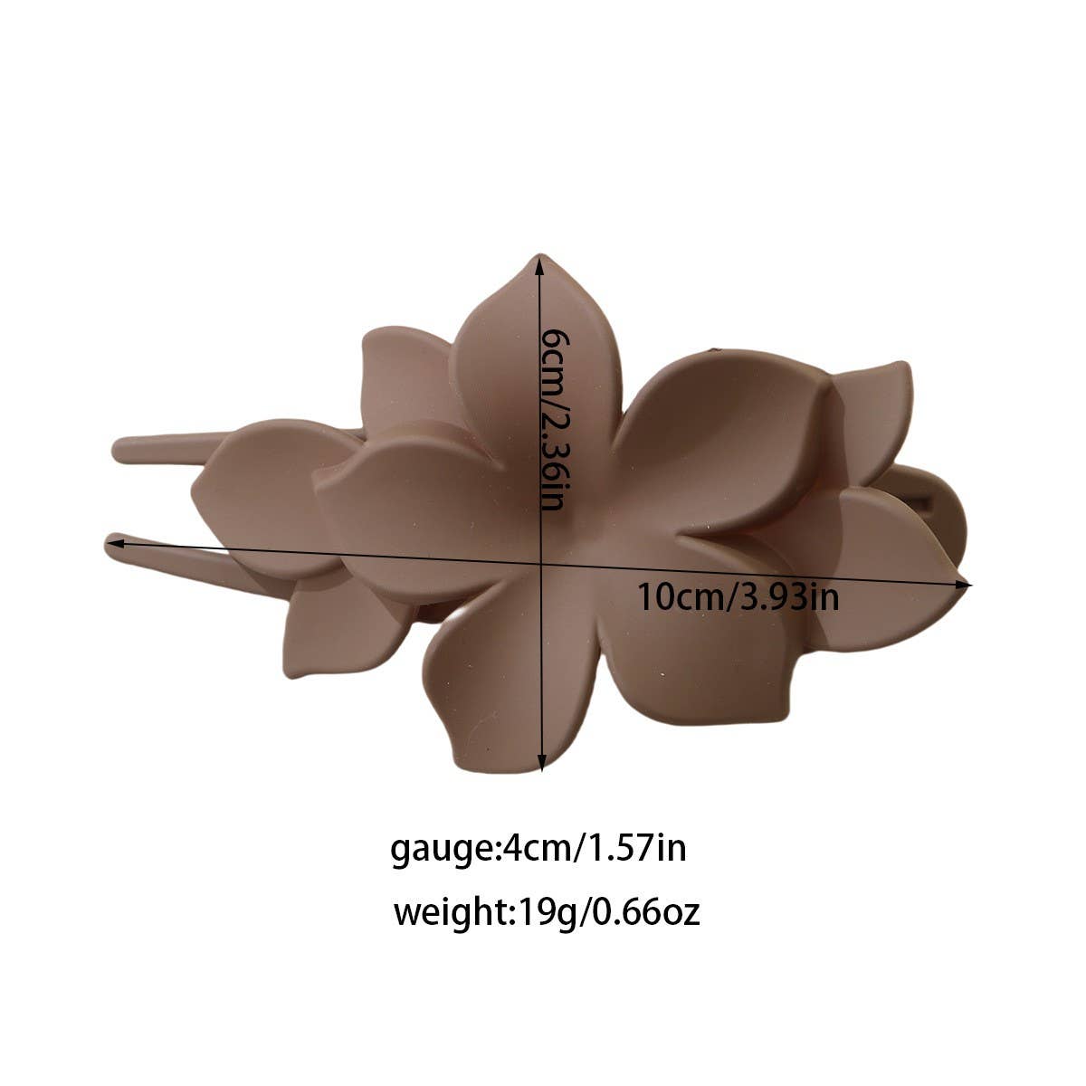 Cwaha07409_Floral Duckbill Hair Clip For Women