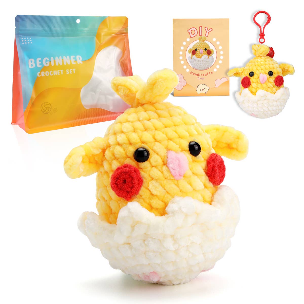 Woolen Doll Crochet Material Package_Cwmm0810