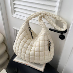 CLOUD PUFF TOTE BAG LARGE SHOULDER BAG_CUAB00503