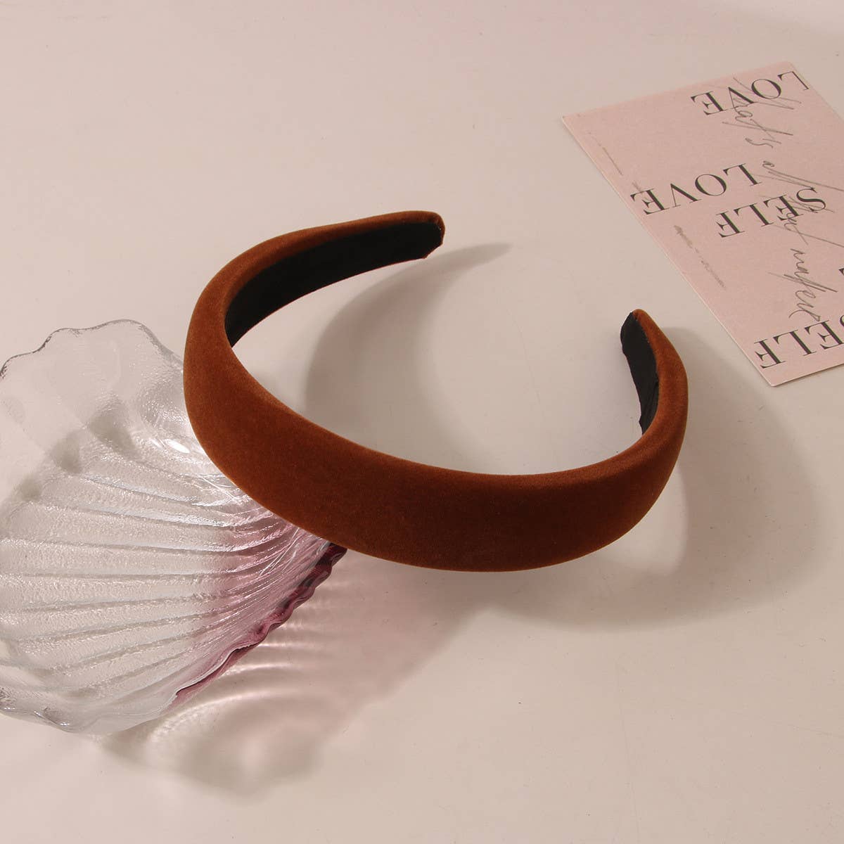 RETRO SOLID COLOR HEADBAND FASHION HEADBAND_CWAHA0487