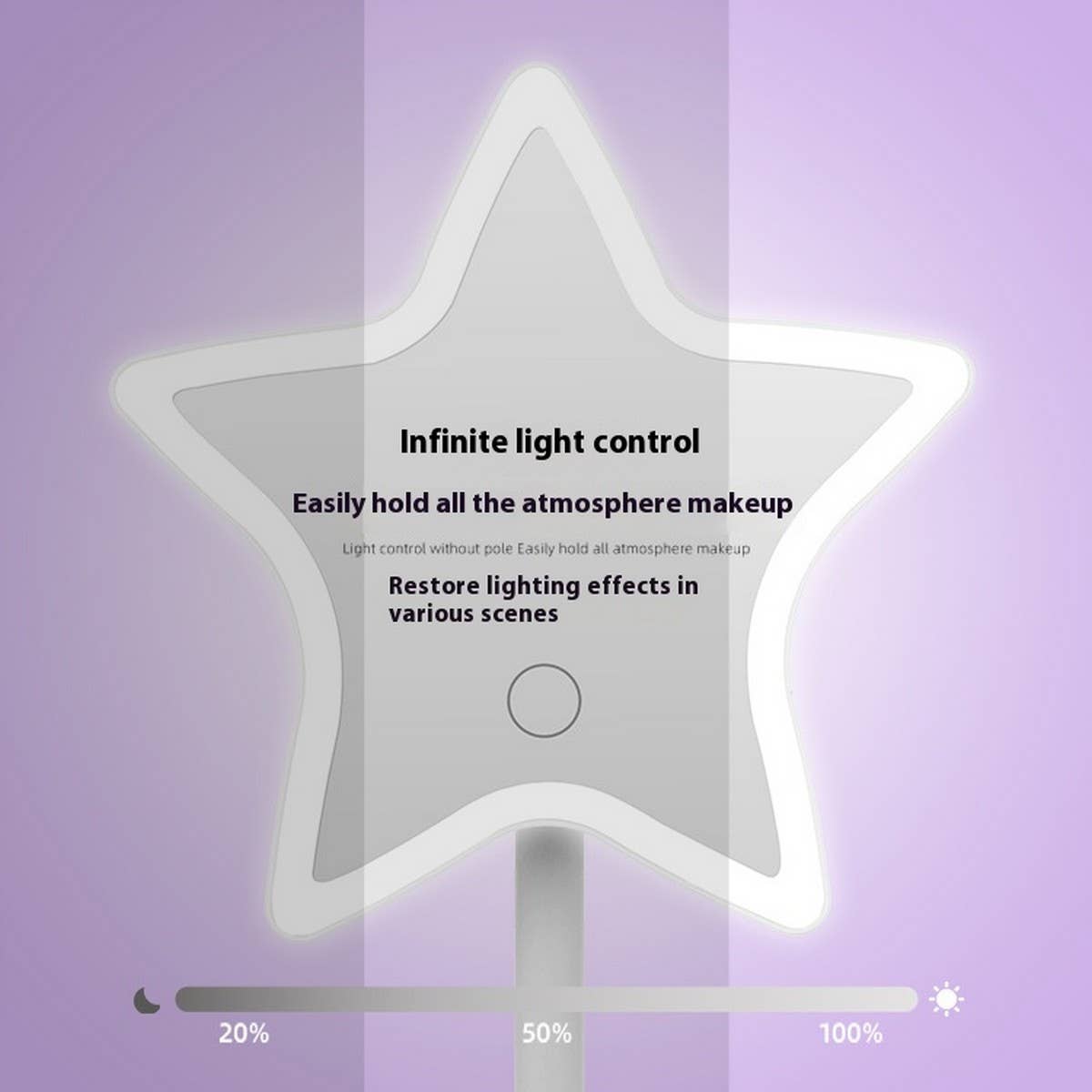 DETACHABLE DESKTOP LED MAKEUP MIRROR_CWMM5637