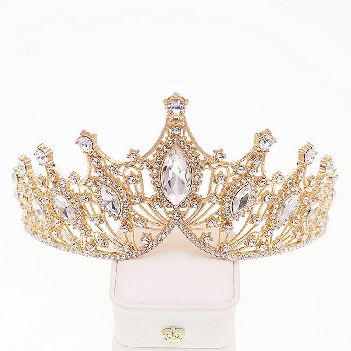 Wedding Crystal Hair Accessory Bridal Crown_Cwmm2011