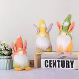 EASTER CARTOON BUNNY FACELESS DOLL ORNAMENTS_CWMM3483