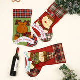 CHRISTMAS LARGE 3D CHRISTMAS SOCKS GIFT BAG_CWMS1431