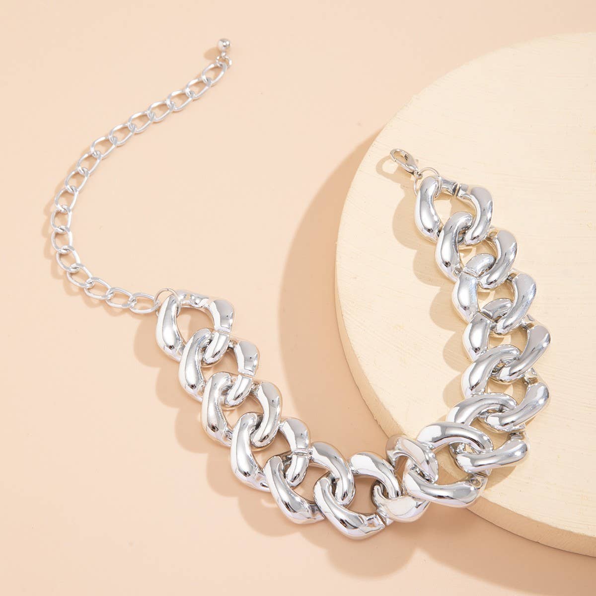 Punk Trend Cool Hip-Hop Thick Chain Necklace_Cwaje1167