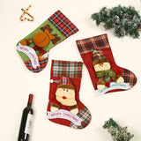 CHRISTMAS LARGE 3D CHRISTMAS SOCKS GIFT BAG_CWMS1431