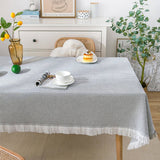 White Round Tablecloth For Desk Or Decor_Cwmm9635