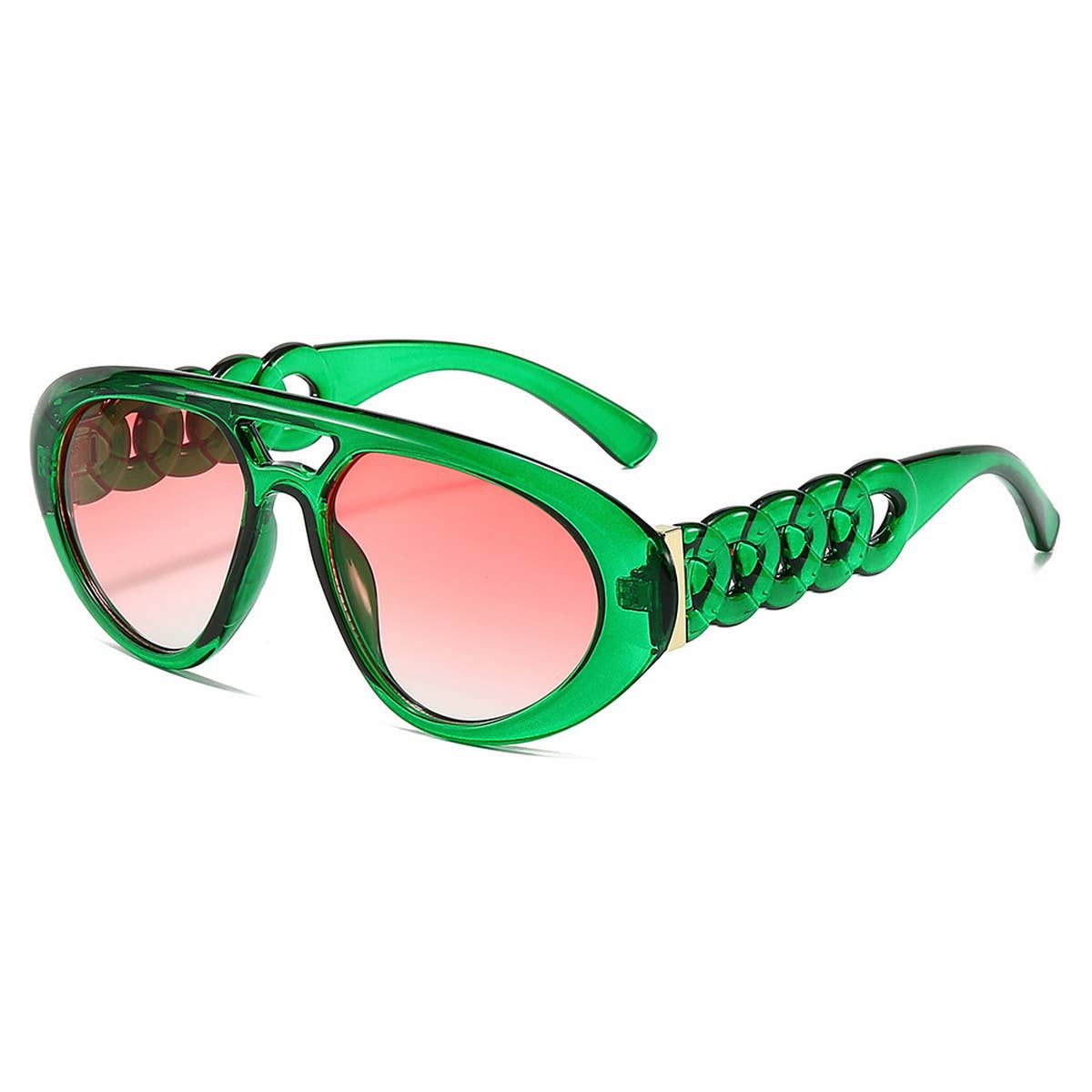 PERSONALIZED THICK CHAIN FASHIONABLE SUNGLASSES_CWASG0458