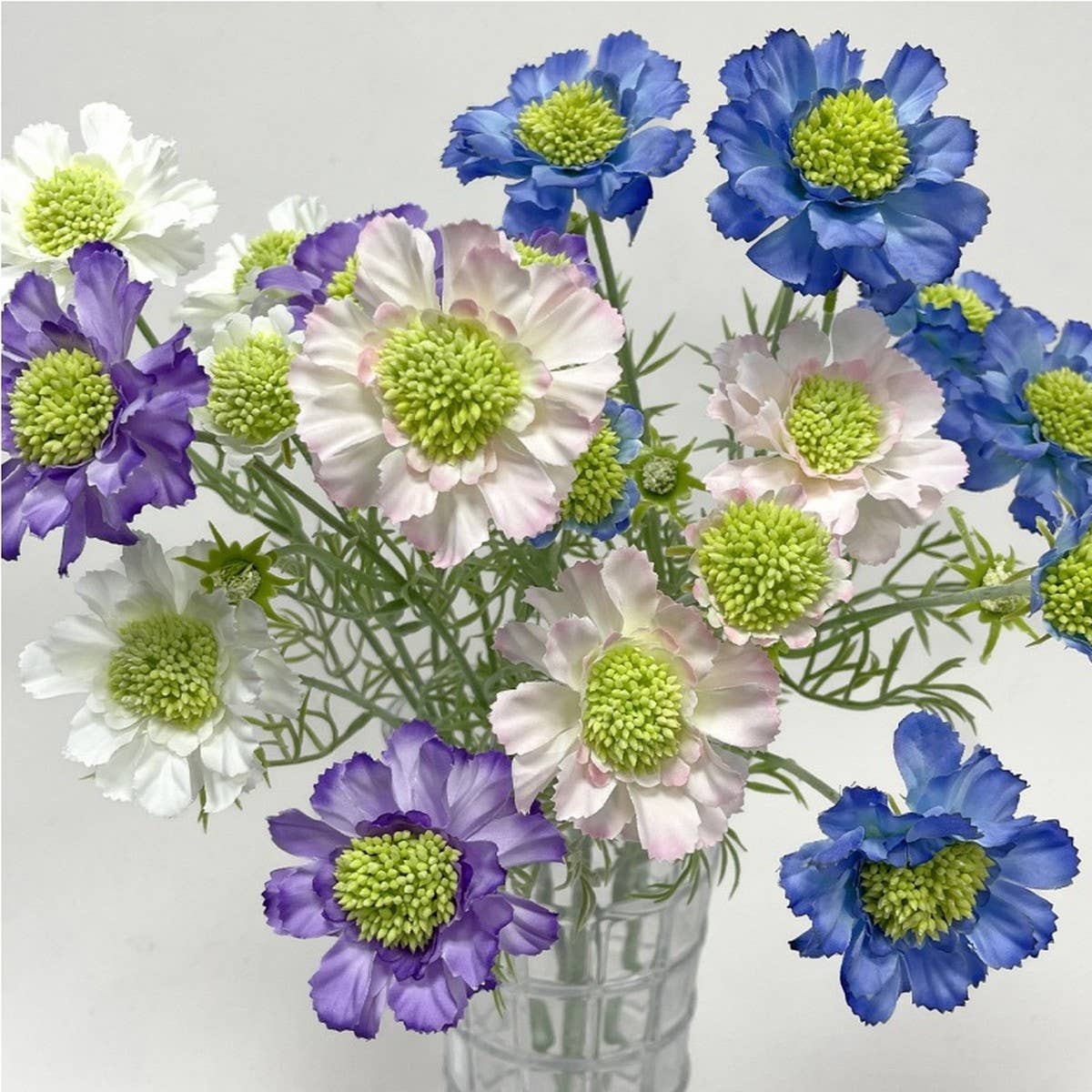 FAUX CHRYSANTHEMUM MOSS GRASS FOR HOME DECOR_CWMM6582