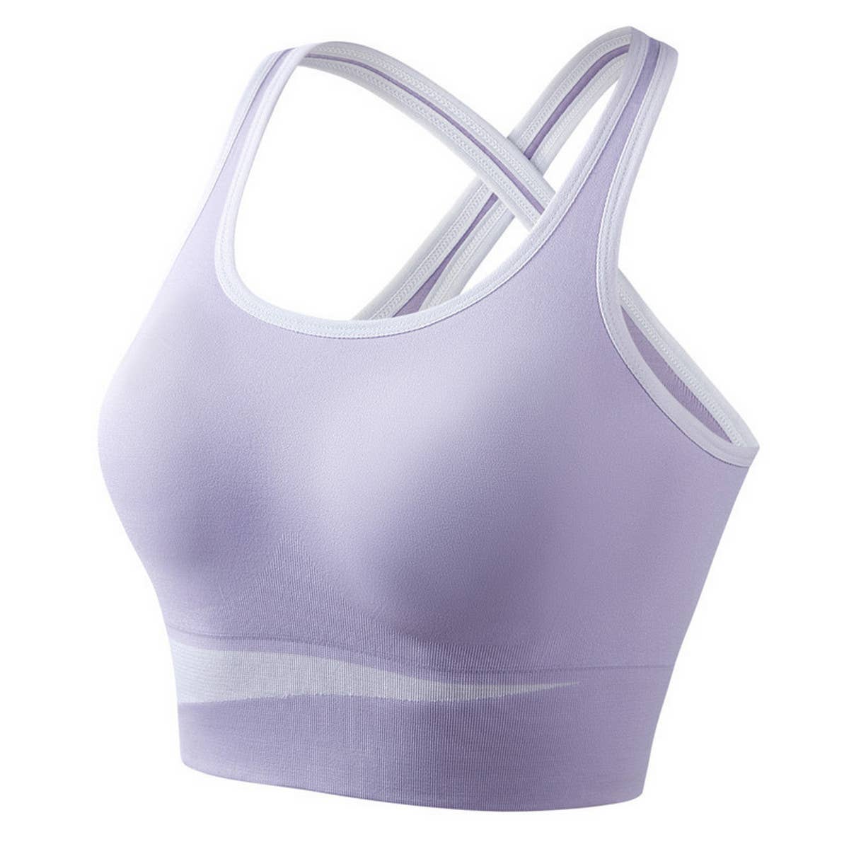 NEW FIXED CUP PUSH UP RUNNING SPORTS BRA_CWMU0304