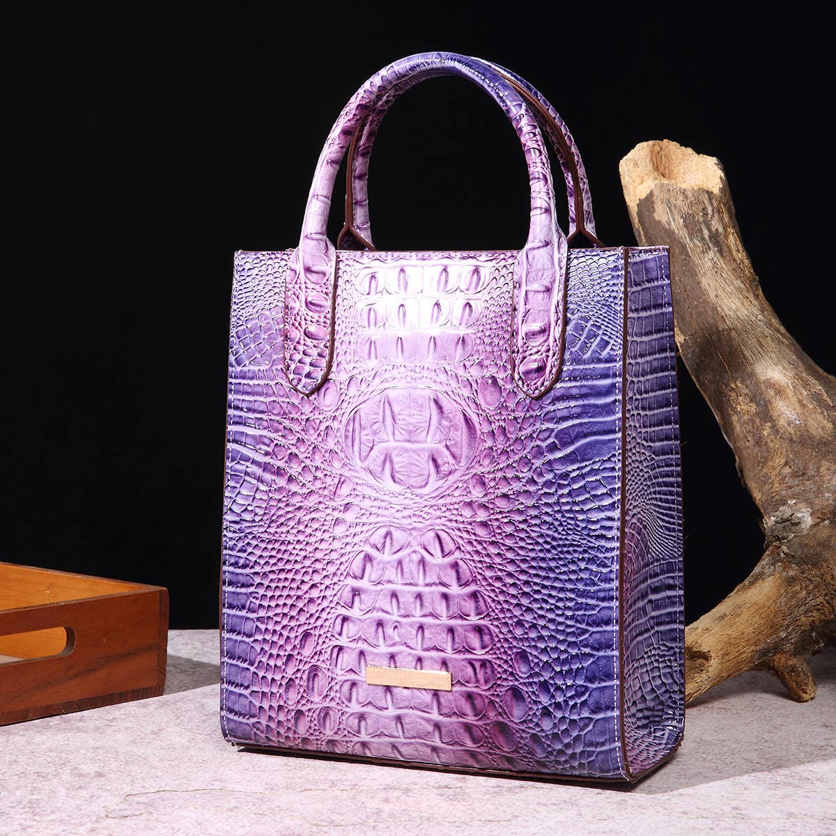 RETRO COLOR LARGE CAPACITY SHOULDER BAG_CWAB0924