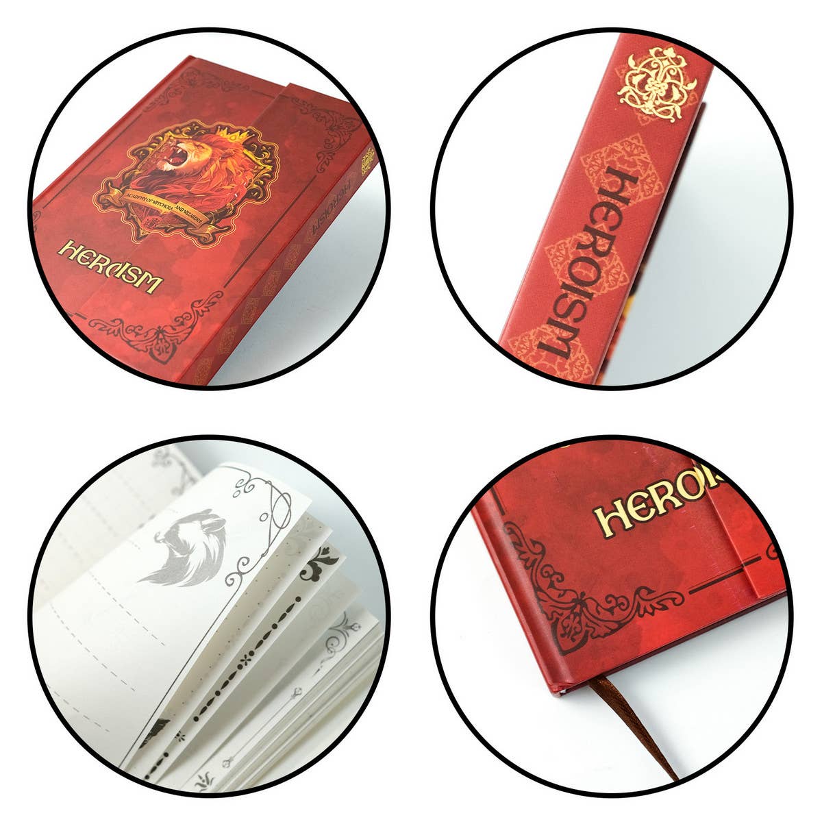 SIMPLE LION TOTEM THICK NOTEBOOK_CWMM1851