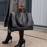 Large-Capacity Personalized Single-Shoulder Bag