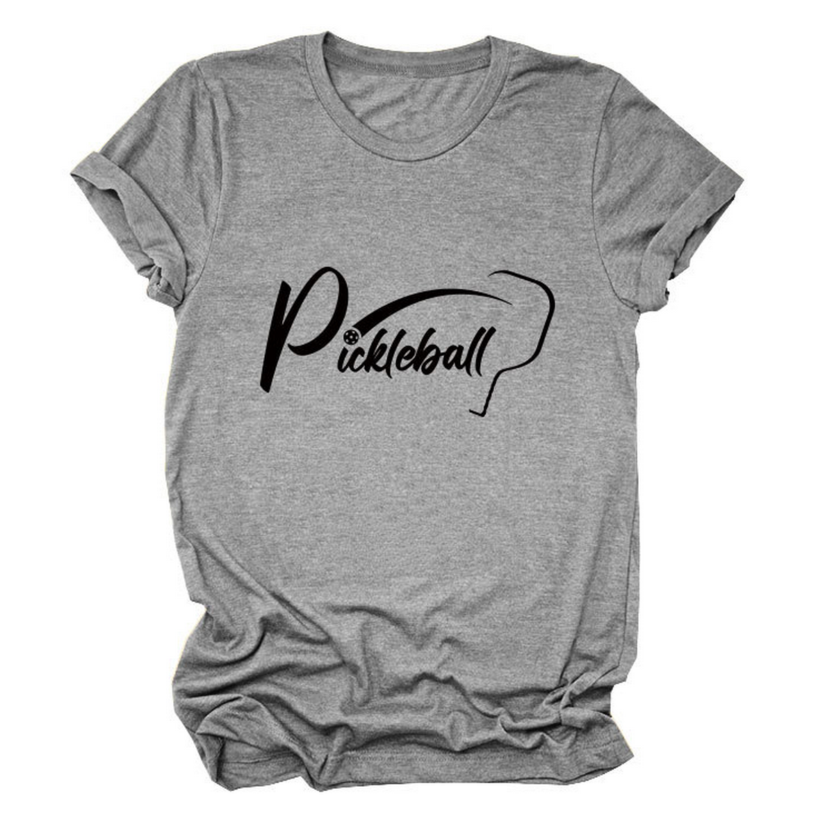 Womens Fashion Pickleball Tee Summer Plus Size_Cwttsl0492