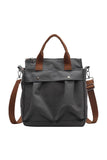 Wrinkled Pocket Large Canvas Messenger Bag_Cuab0100