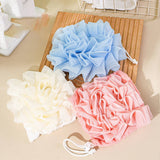 BATH POUF CAN HOLD SOAP AND BUBBLE BATH BALLS_CWMM3364