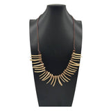 COCONUT SHELL DRAWSTRING DRESS SINGLE LAYERNECKLACE_CWMM4558