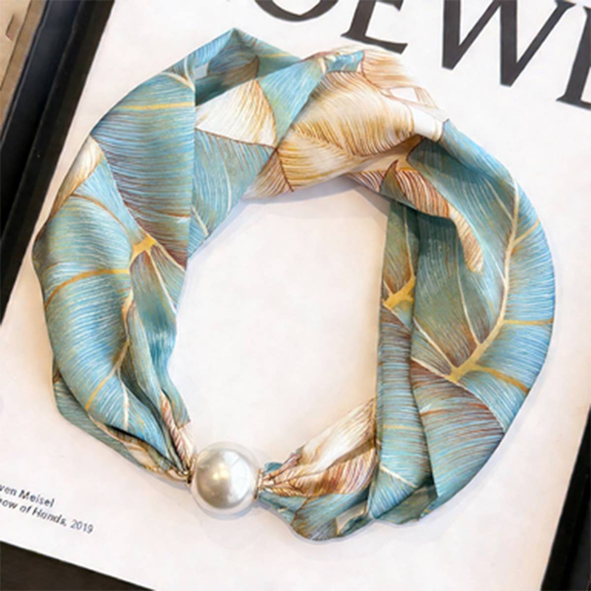 Skinny Silk Neck Scarf For Shirts_Cwasc03935