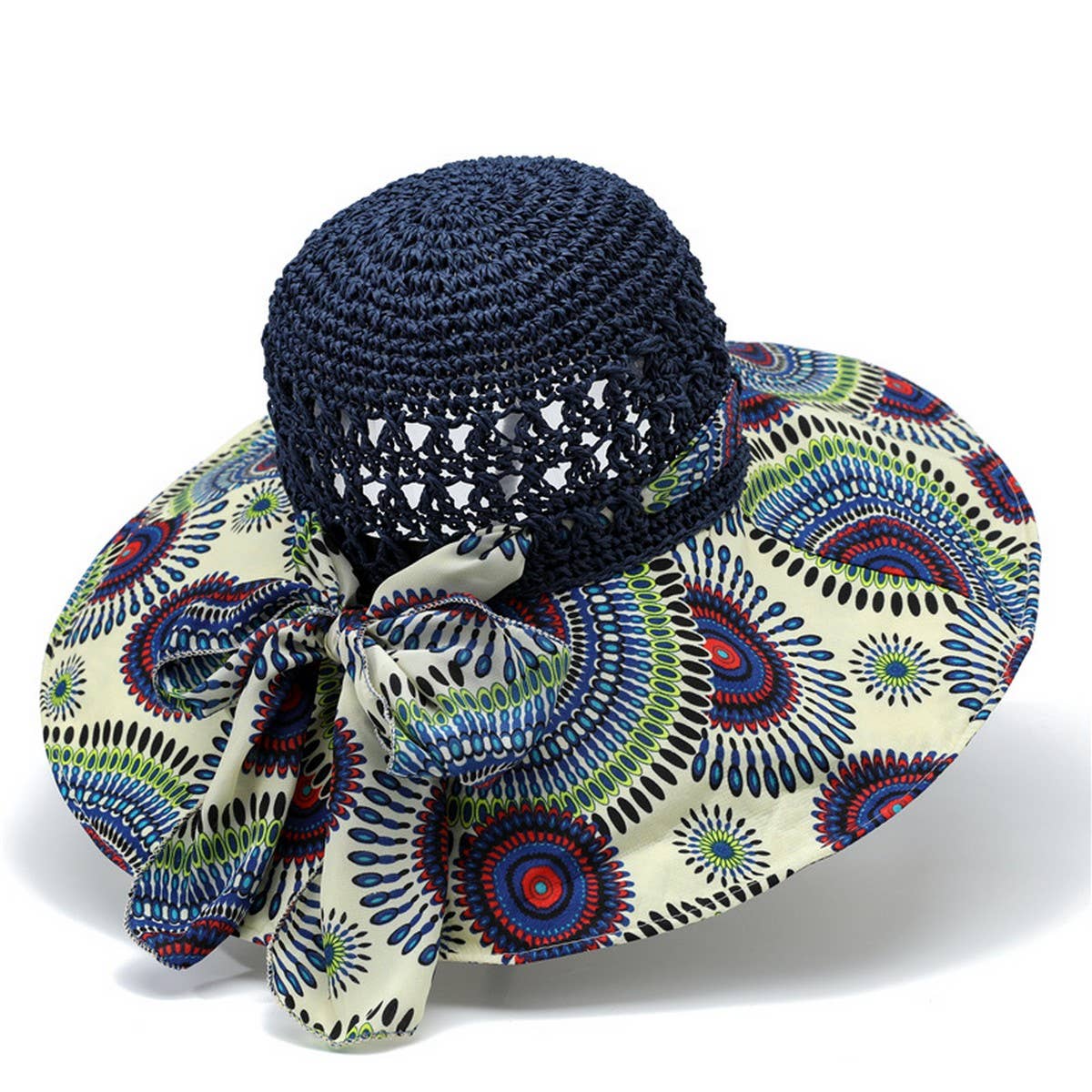BOHEMIAN STYLE BEACH SUN HAT_CWAH1452