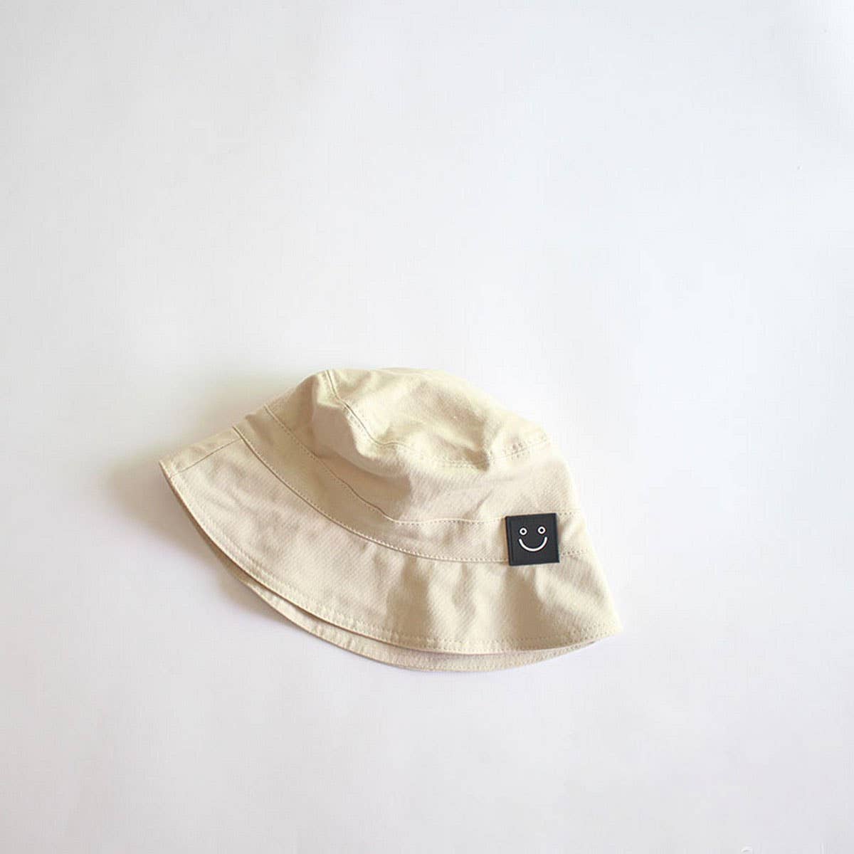 SOLID COLOR SMILEY FACE CHILDRENS BUCKET HAT_CWAH2872