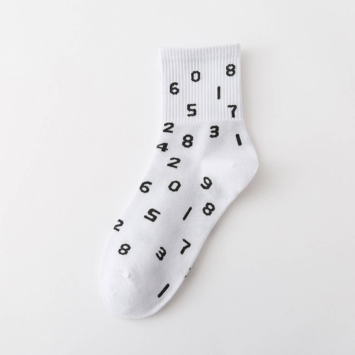 Women'S Fashion Heart Cotton Middle Socks_Cwms1416