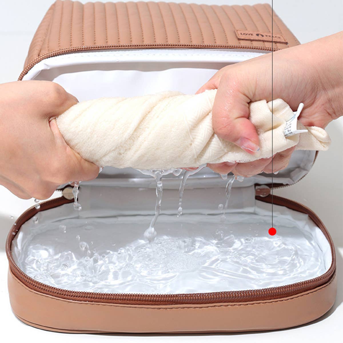 Multifunctional Double Layer Cosmetic Bag _Cwab0554