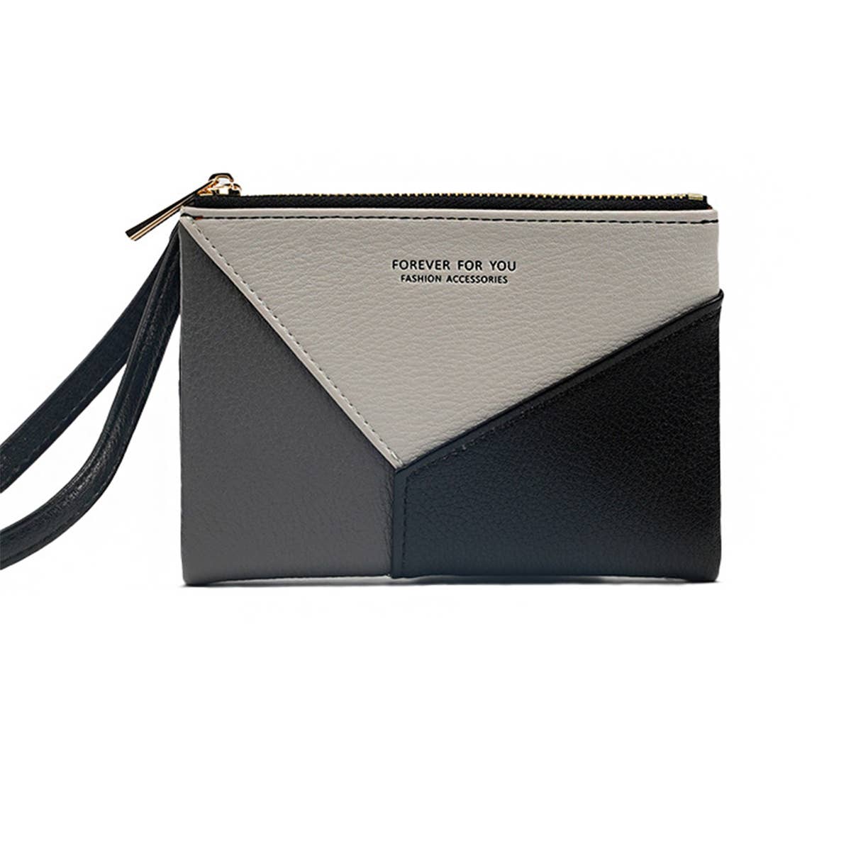 Women Fashion Stitching Color Wallet_Cwab1246