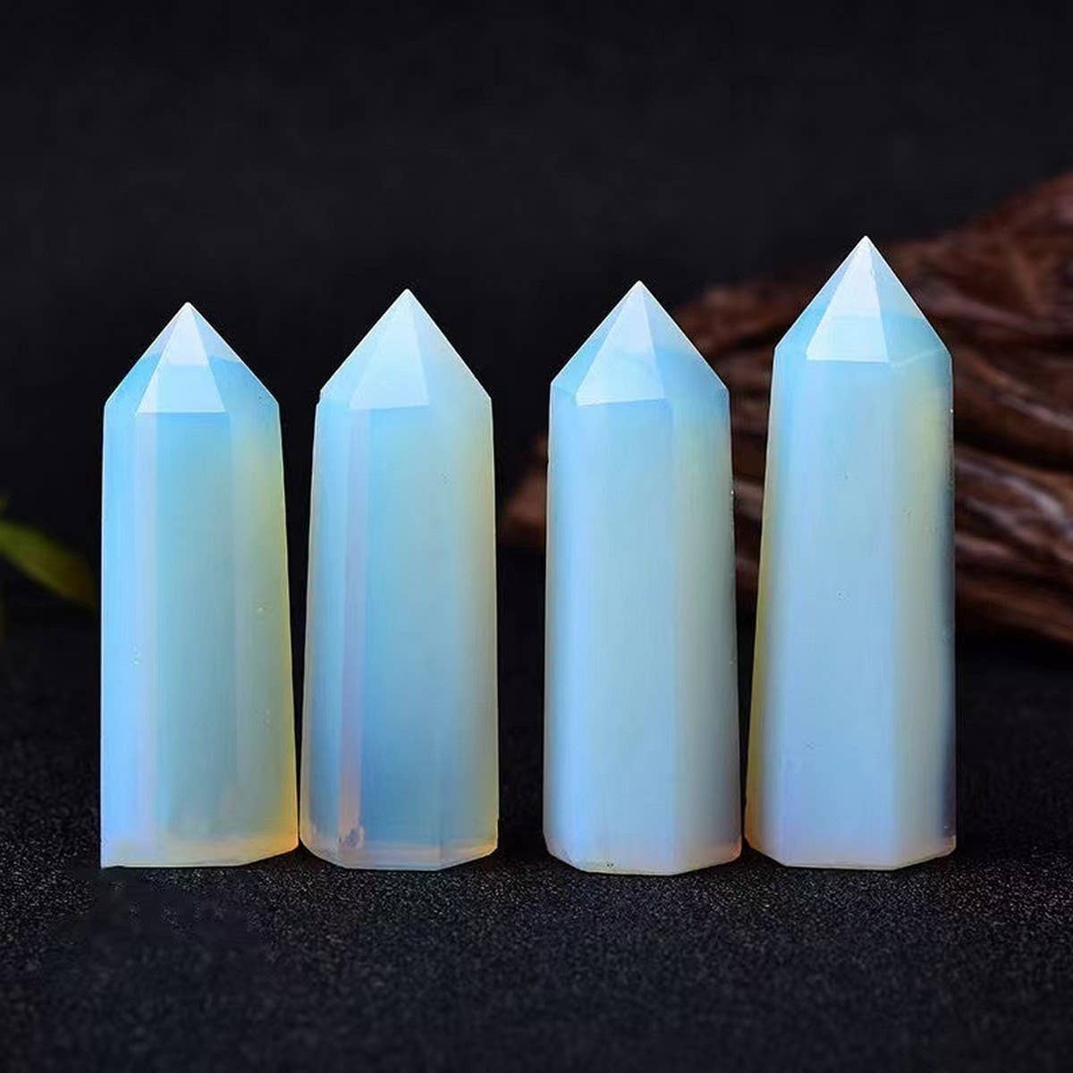 NATURAL OPAL POLISHED CRYSTAL TOWER_CWMM8131
