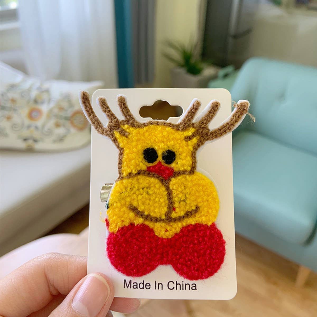 CLOTH PATCH EMBROIDERY LABEL PIN CHRISTMAS SET_CWMM2706