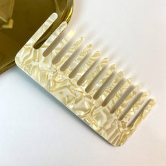 Tortoiseshell Acetate Comb Vintage Anti-Static_Cwmm6403