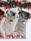 CREATIVE KNITTED CHRISTMAS STOCKING CANDY BAG_CWMS1447