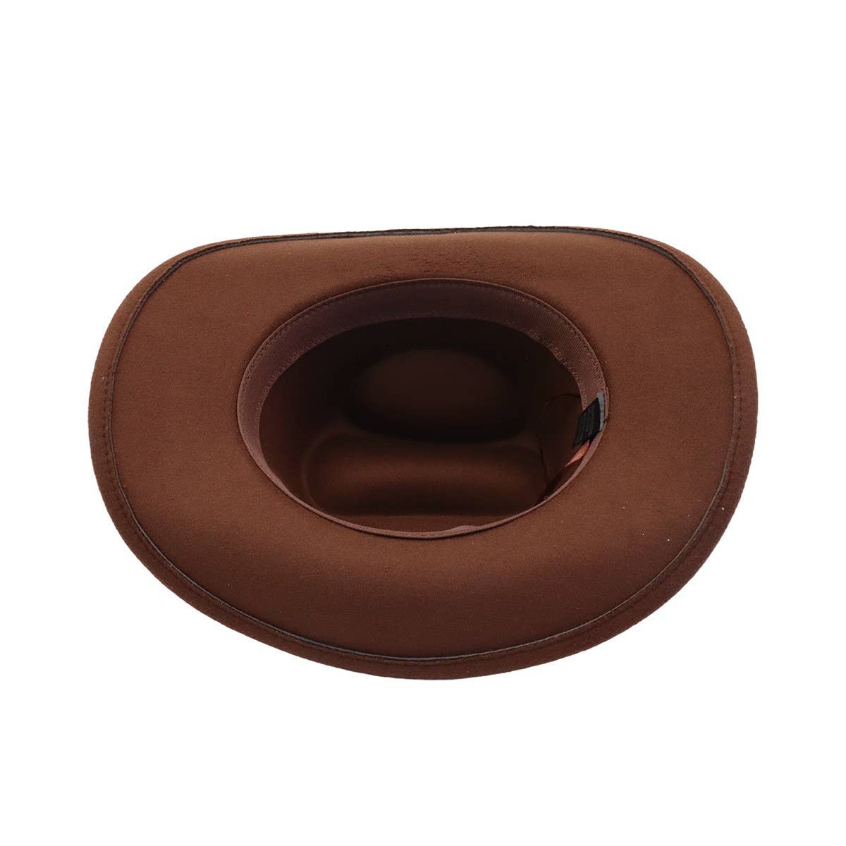 MEN WOMEN ETHNIC WOOL FEDORA JAZZ COWBOY HAT_CWAH04415