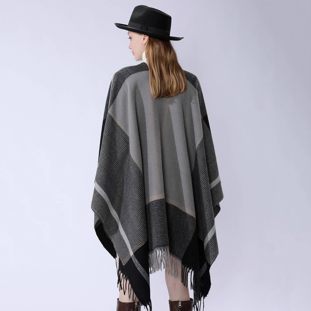NEW FASHION ALL MATCH CLOAK SHAWL WARM AND THICK_CWMM2102