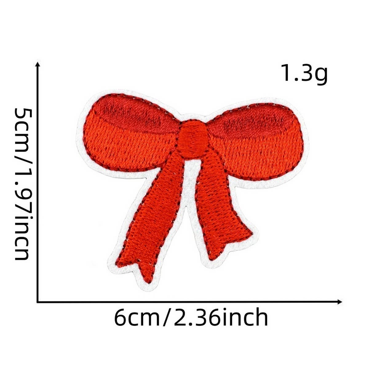 NEW PINK BOW SERIES EMBROIDERED PATCHES_CWMM4019