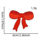 NEW PINK BOW SERIES EMBROIDERED PATCHES_CWMM4019