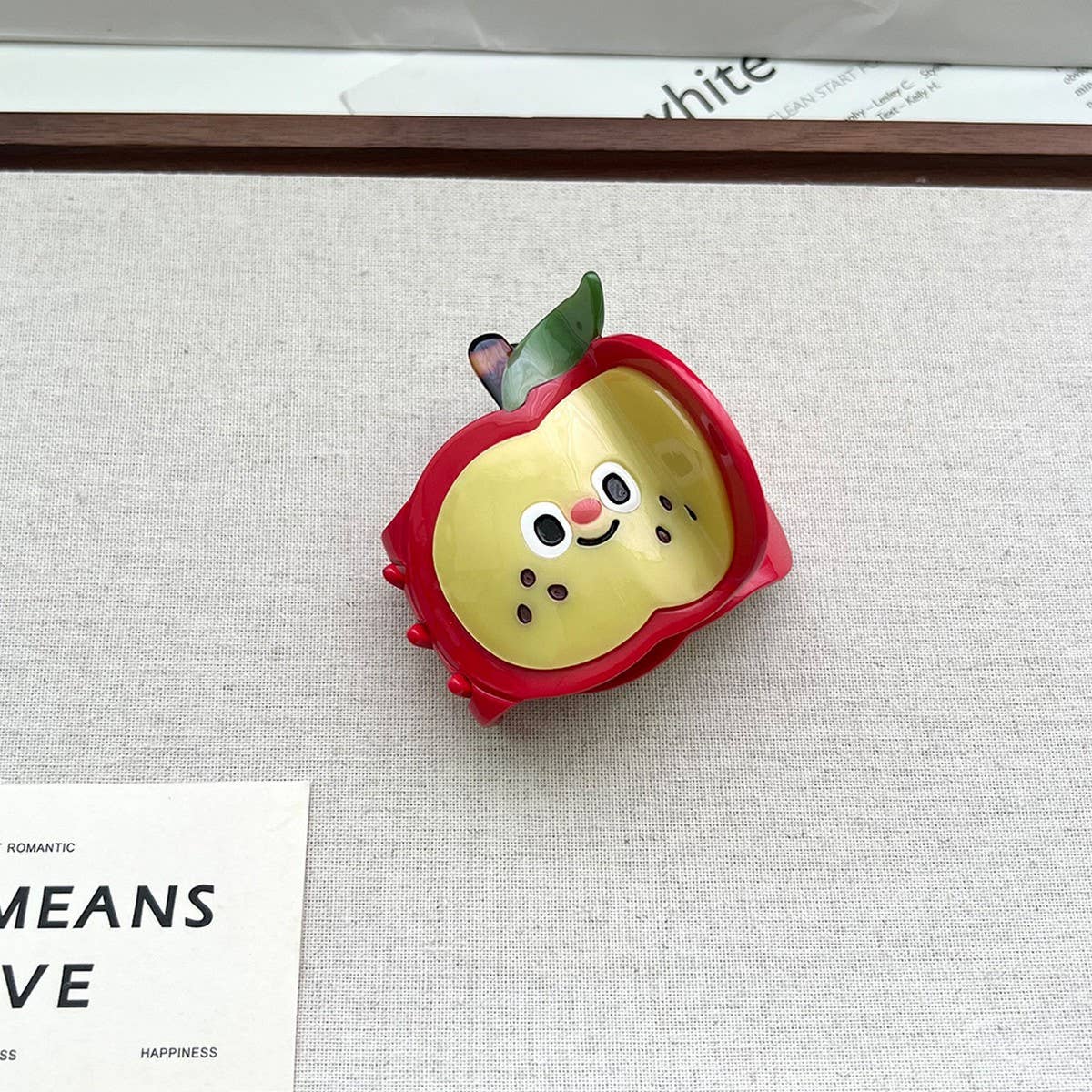 FRUIT SERIES ACETATE HAIR CLIPS WITH SHARK DESIGN_CWAHA5714