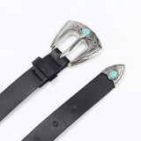Turquoise Embellished Vintage Belt_Cwabe0423