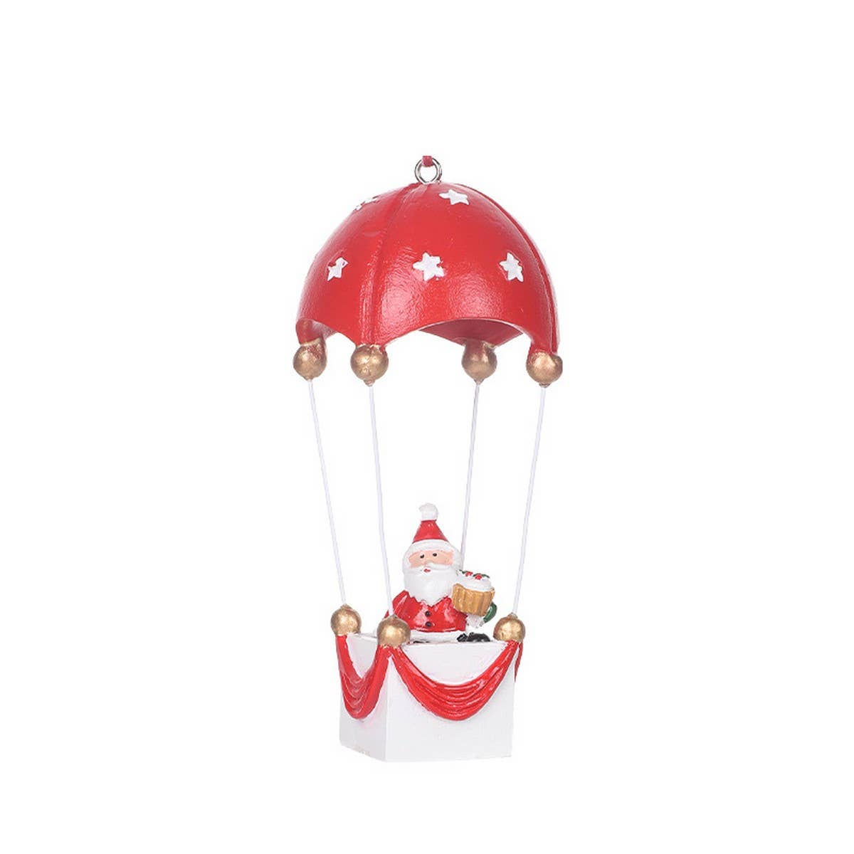 Parachute Santa Reindeer Snowman Ornaments_Cwmm9962