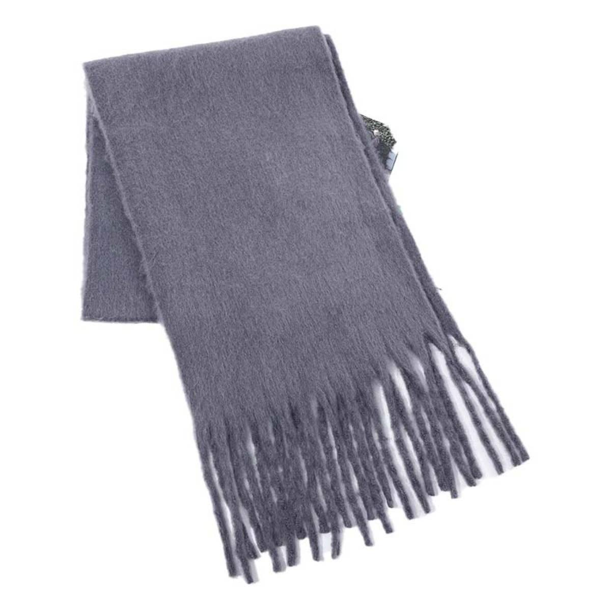 Cwasc1577_Winter Solid Color Fashion Warm Scarf Shawl