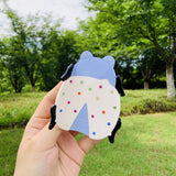 CUTE LADYBUG INSECT SHAPE ACETATE HAIR CLAW CLIP_CWASC1603