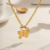 2024NEW FASHIONLIGHTLUXURYBUTTERFLY NECKLACE_CWAJE1427