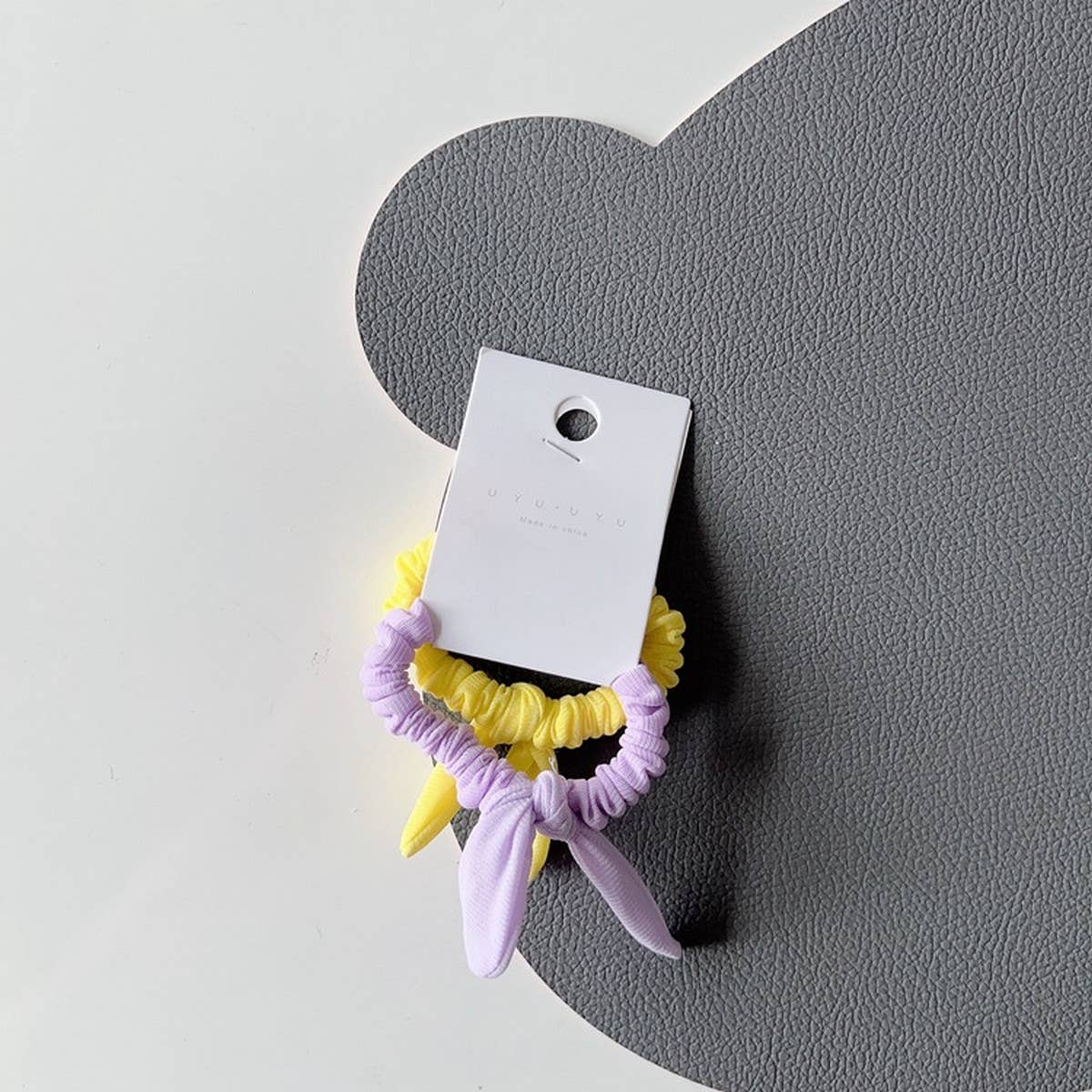 NEW COLOR MATCHING BOW HAIR RING HAIR ROPE_CWAHA1851