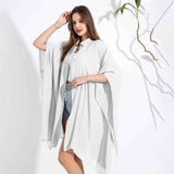 BAMBOO COTTON BEACH SHAWL SUN PROTECTION CARDIGAN_CWMM6303