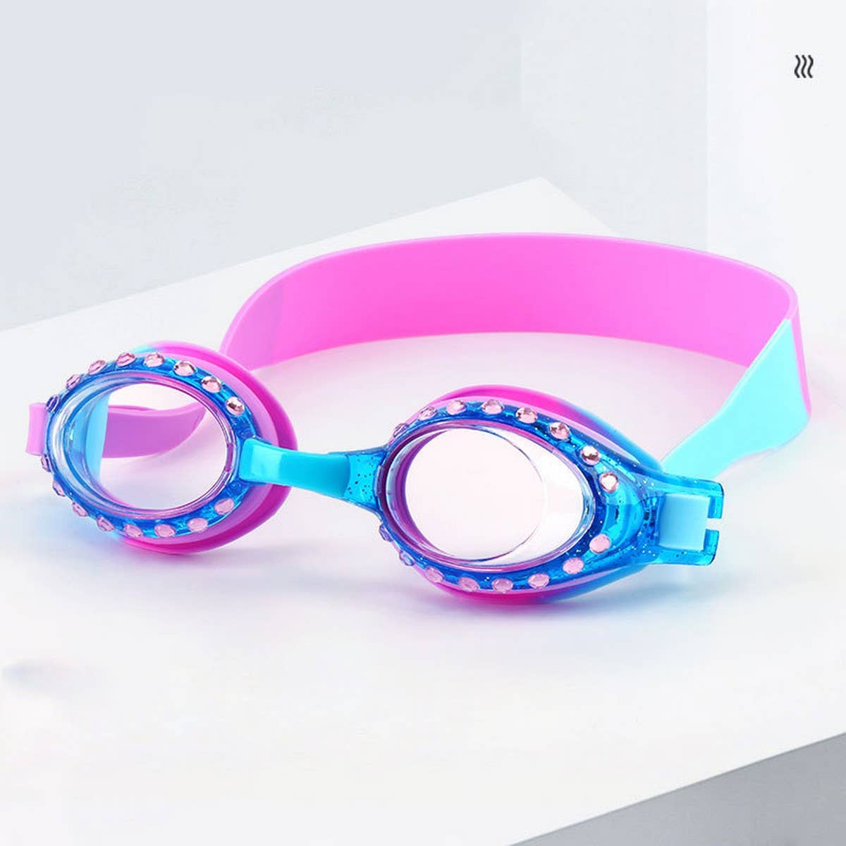CHILDREN S PC SWIM GOGGLES ANTI FOG WATERPROOF_CWASG1048