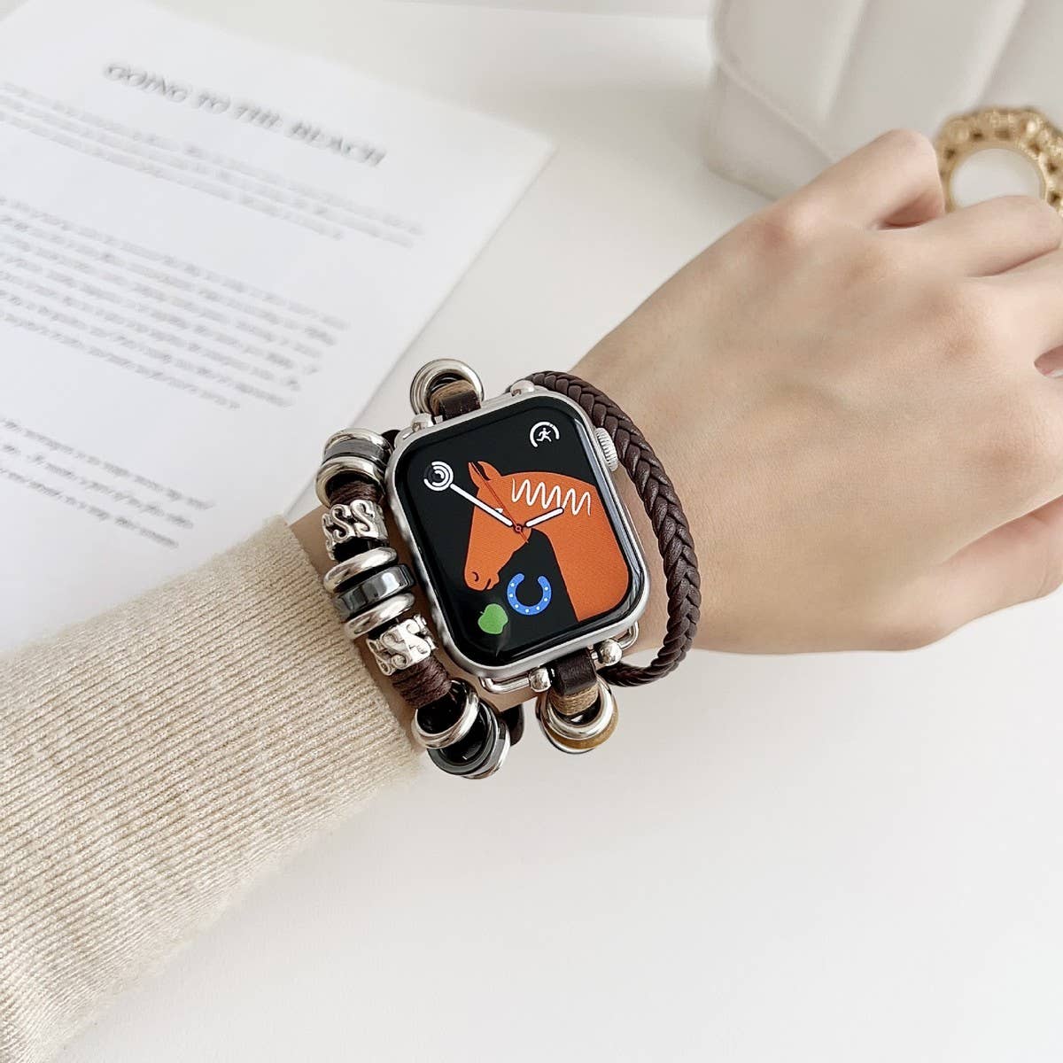 BOHEMIAN WOVEN WATCH STRAP IWATCH9 1_CWWW0037