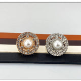 Women'S Fashionable Pearl And Diamond Belt_Cwabe0706