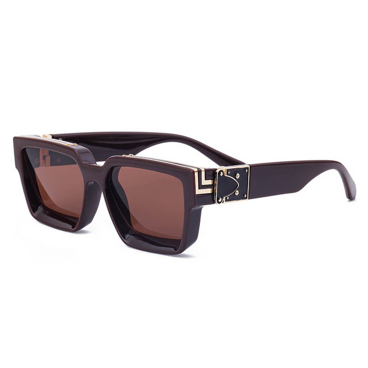 SUNGLASSES FASHION SQUARE FRAME SUNGLASSES GLASSES_CWASG0557