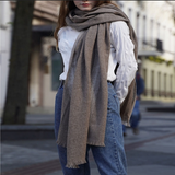 MULTI USE WOOL WRAP SHAWL SCARF BLANKET_CWASC2708