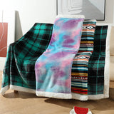 BOHO CORAL VELVET LIGHTWEIGHT BLANKET_CWMM0221